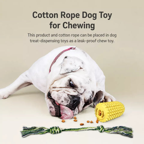 Corn-Shaped TPR Dog Chew Toy