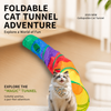 Rainbow Cat Tunnel Toy