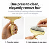 Blade-Free Detangling Comb for Long-Haired Cats & Dogs