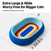Deep-Profile Cat Scratcher Bed for Scratching and Lounging