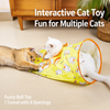 Foldable Crinkle Cat Tunnel Toy