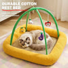 Cat Tent Bed & Play Mat for Indoor Lounging