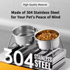 Elevated Stainless Steel Pet Bowl Stand