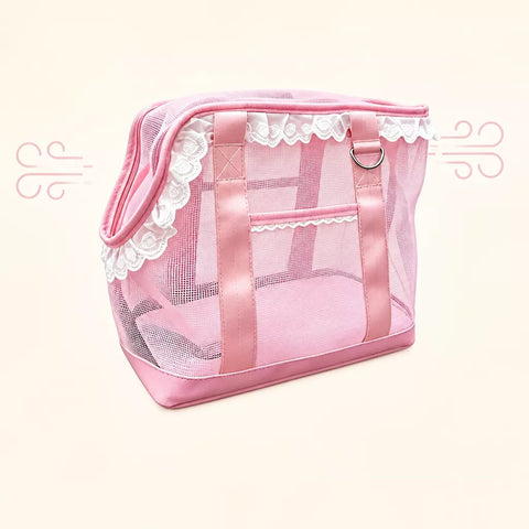 Breathable Mesh Crossbody Pet Carrier