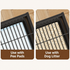 Drawer-Style Dog Potty Tray