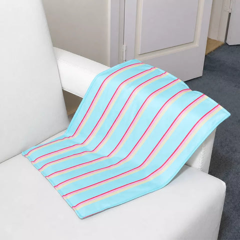 Striped Gel Pet Mat for Dogs & Cats