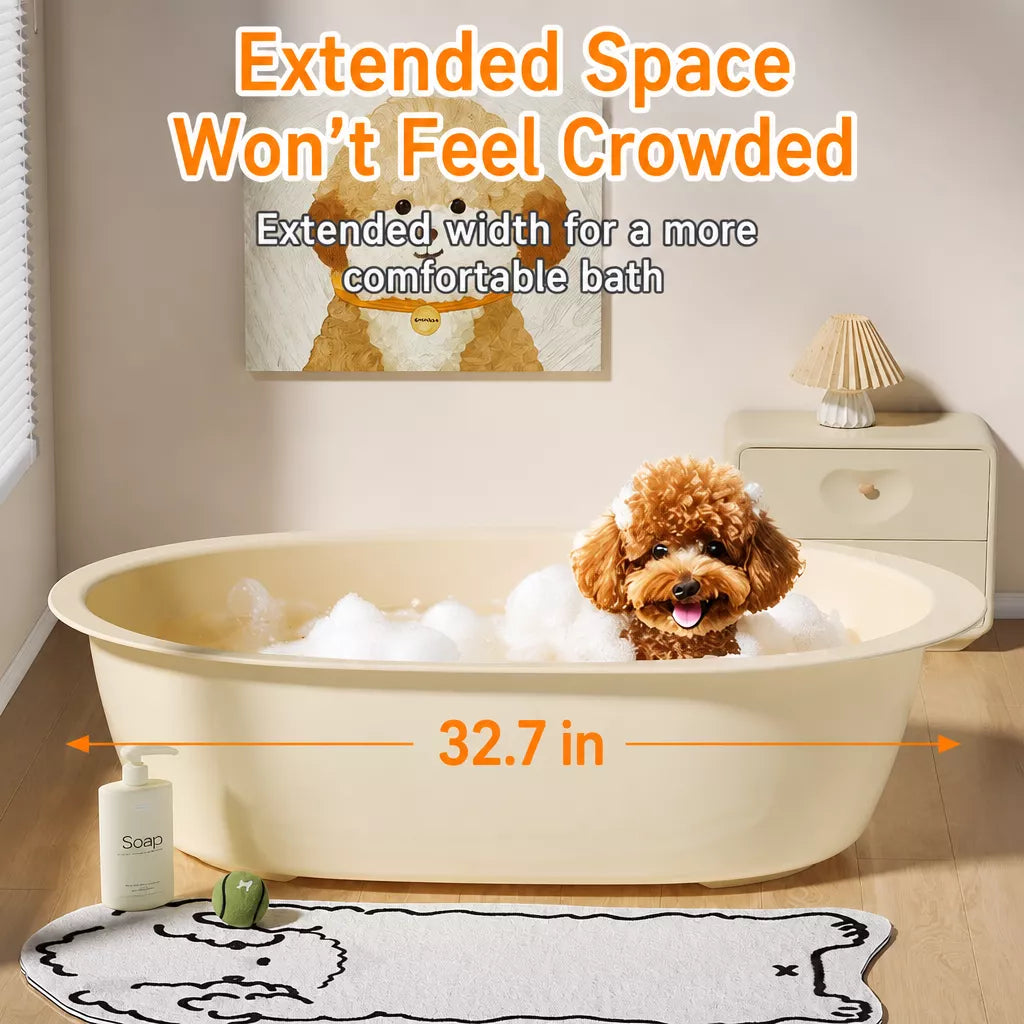 Pet Bath Tub for Small Dogs and Cats