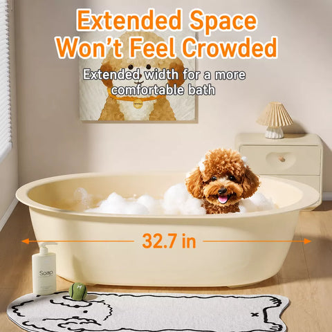 Pet Bath Tub for Small Dogs and Cats