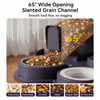 Non-Electric Pet Water Dispenser with Integrated Bowl