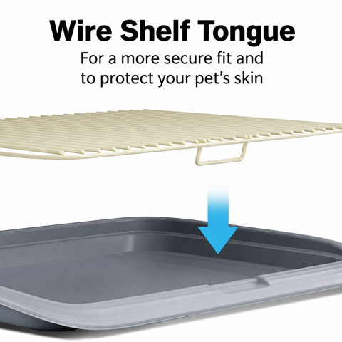 Portable Dog Potty Training Tray with Scoop