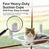 Transparent Foldable Cat Window Hammock