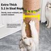 Large Vertical Sisal Cat Scratching Post & Climbing Tower