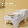 Ceramic Double Pet Bowls with Elevated Stand
