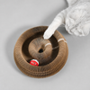 Foldable Accordion Corrugated Cat Scratcher with Bell