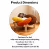 Flower-Shaped Cat & Small Dog Bed with Removable Cover and Stand