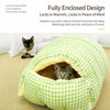 Enclosed Pet Bed for Cats & Small Dogs