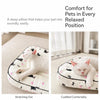 Cotton-Linen Pet Bed Mat for Small Dogs and Rabbits