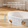 Deep Oval Cardboard Cat Scratcher Bed - p-00017