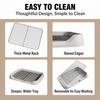 Elevated Dog Potty Tray with Steel Frame