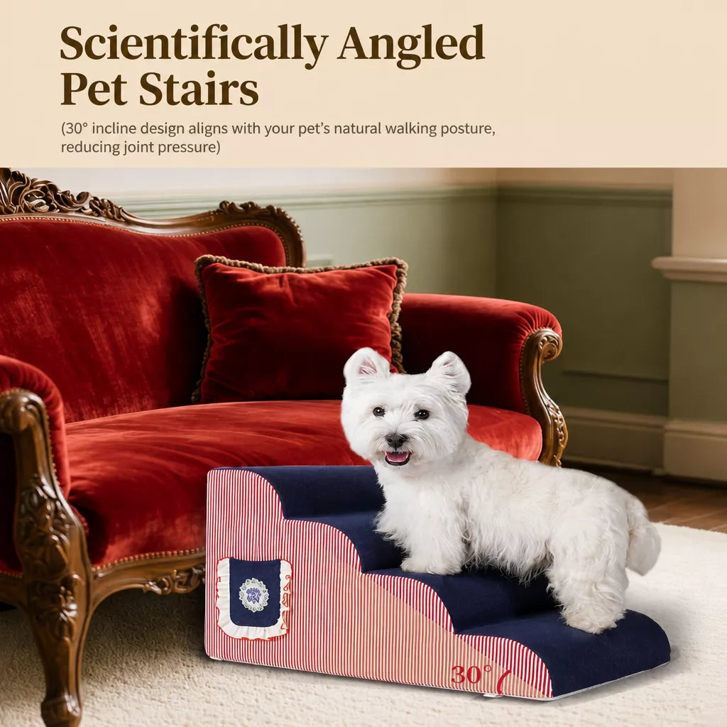 Washable Pet Stairs for Sofas & Beds