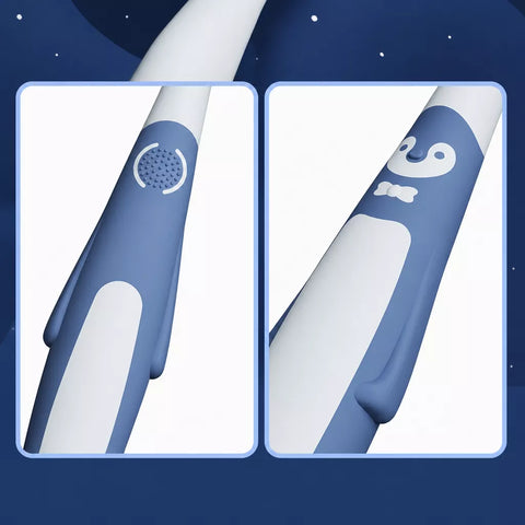 Penguin Soft-Bristle Toothbrush for Children Ages 6–12