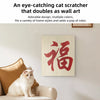 Wall-Mounted Kraft Paper Cat Scratcher