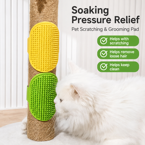 Silicone Pet Bath & Grooming Brush