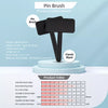 Pet Pin Brush for Detangling and Fluffing