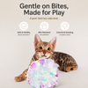 Colorful Cat Crinkle Ball Toy