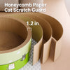 Oval Corrugated Cardboard Cat Scratcher Bed