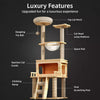 Multi-Level Cat Tree with Space Pod and Scratching Post