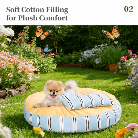 Washable Pet Bed Mat for Cats and Small to Medium Dogs