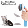 Self-Cleaning Pet Brush for Dogs & Cats, 3.8-Inch Wide Head