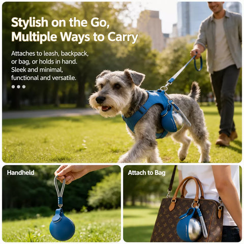 Portable Stainless Steel Pet Water Bottle