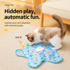 Interactive Rechargeable Cat Toy with Hideaway Cover