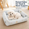 Washable Reversible Pet Bed for Small Dogs & Cats