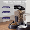 Non-Electric Pet Water Dispenser with Integrated Bowl