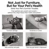 Oval Cat Scratcher with Integrated Lounge Bed