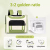 Canvas Pet Carrier Backpack for Cats and Dogs
