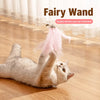 Feather Cat Teaser Toy Set with Bells