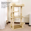 Compact Cat Tree with Space Capsule Hideaway