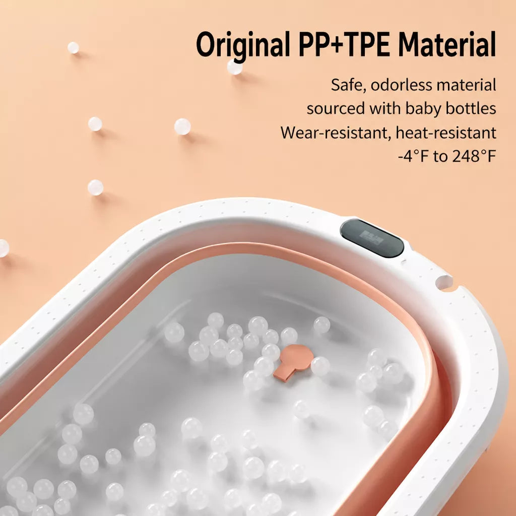 Pet Bath Tub with Drain for Small to Medium Dogs & Cats