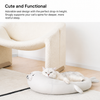 Semi-Enclosed Washable Cat Bed for Year-Round Use