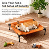 Elevated Dog Cot with Fabric Sleeping Surface