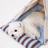 Semi-Enclosed Tent Bed for Cats and Dogs
