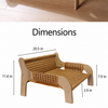 Nylon Cat Bed for Year-Round Lounging
