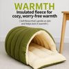 Removable, Washable Semi-Enclosed Cat & Dog Bed