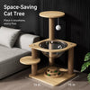 Wooden Space Capsule Cat Tree with Scratching Post