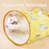 Foldable Crinkle Cat Tunnel Toy