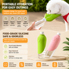 Foldable Pet Water Bowl for Walks & Travel